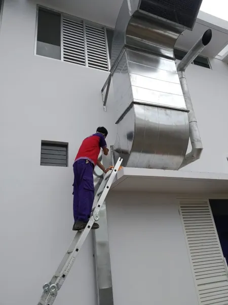 Sirkulasi Udara Ruang Genset