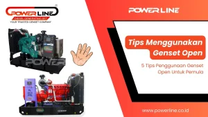 tips menggunakan genset open