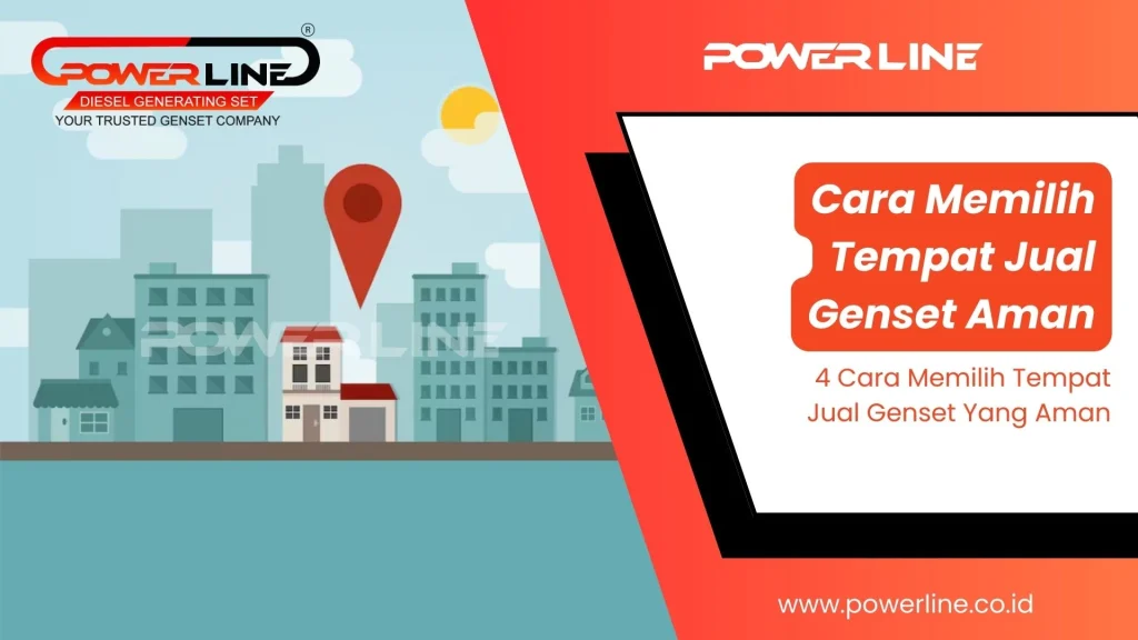 Cara Memilih Tempat Jual Genset Aman