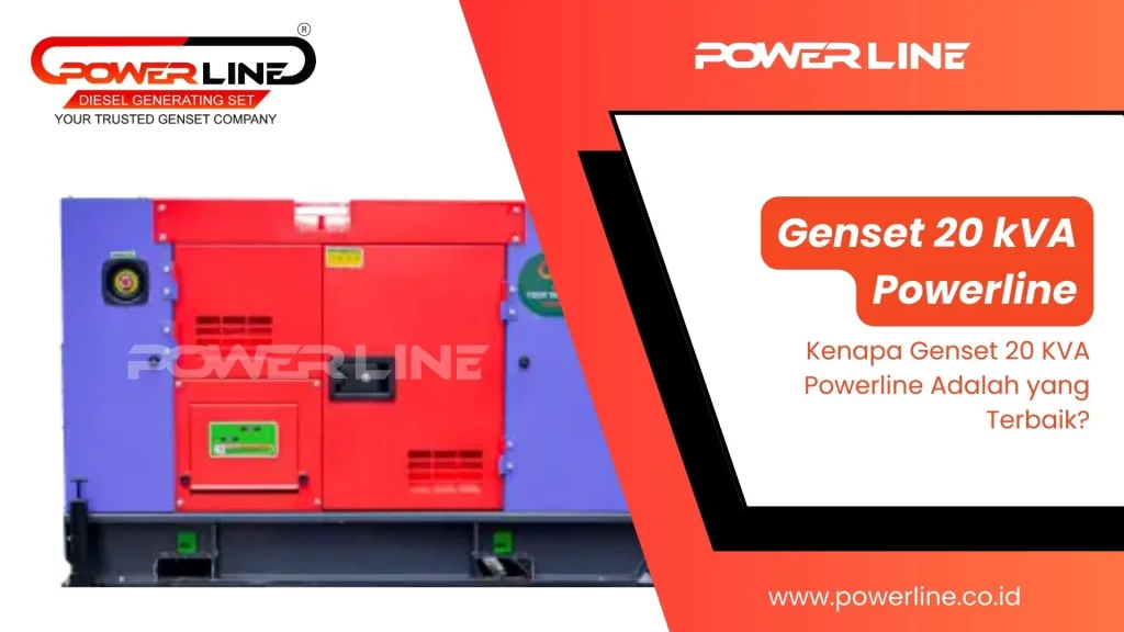 genset 20 kVA Powerline
