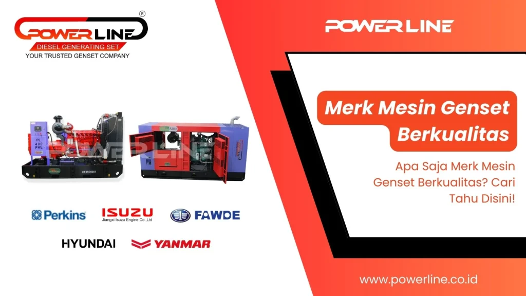 merk genset berkualitas