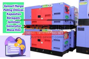 Genset-Harga-Paling-Diincar,-Kapasitas-Beragam,-Jaminan-Generator-Masa-Kini