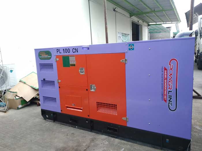 genset gedung powerline