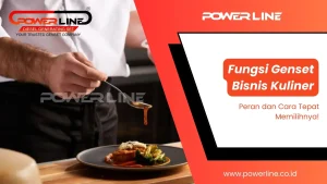 fungsi genset untuk bisnis kuliner