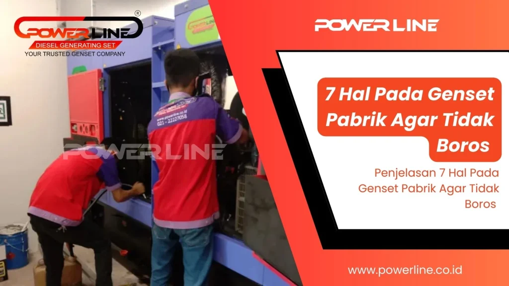 7 hal agar bahan bakar genset tidak boros