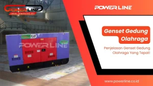 genset gedung olahraga