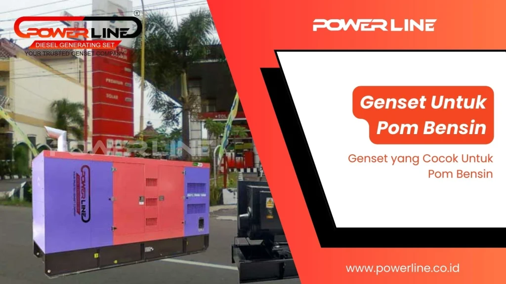 genset untuk pom bensin