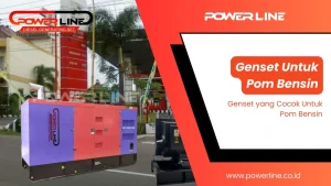 genset untuk pom bensin