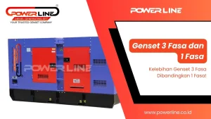 genset 3 fasa dan 1 fasa