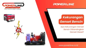 genset bensin dibandinglan genset solar