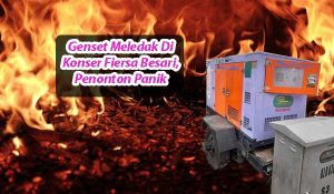 Genset Meledak Di Konser Fiersa Besari Penonton Panik