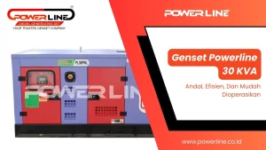genset powerline 30 kva