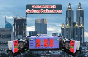 genset gedung perkantoran powerline