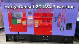 harga genset 20 kva powerline