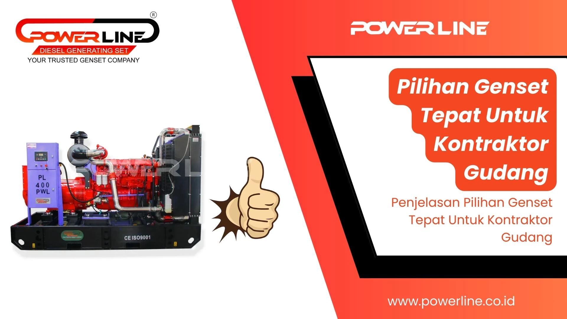 Pilihan Genset Tepat Untuk Kontraktor Gudang