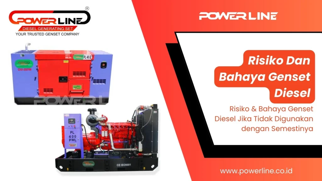 risiko genset diesel