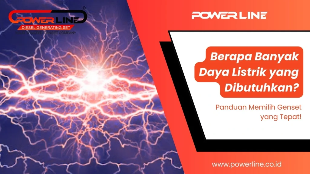 cara memilih daya listrik genset Anda