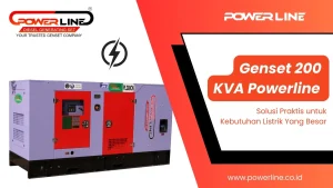 Genset 200 KVA Powerline