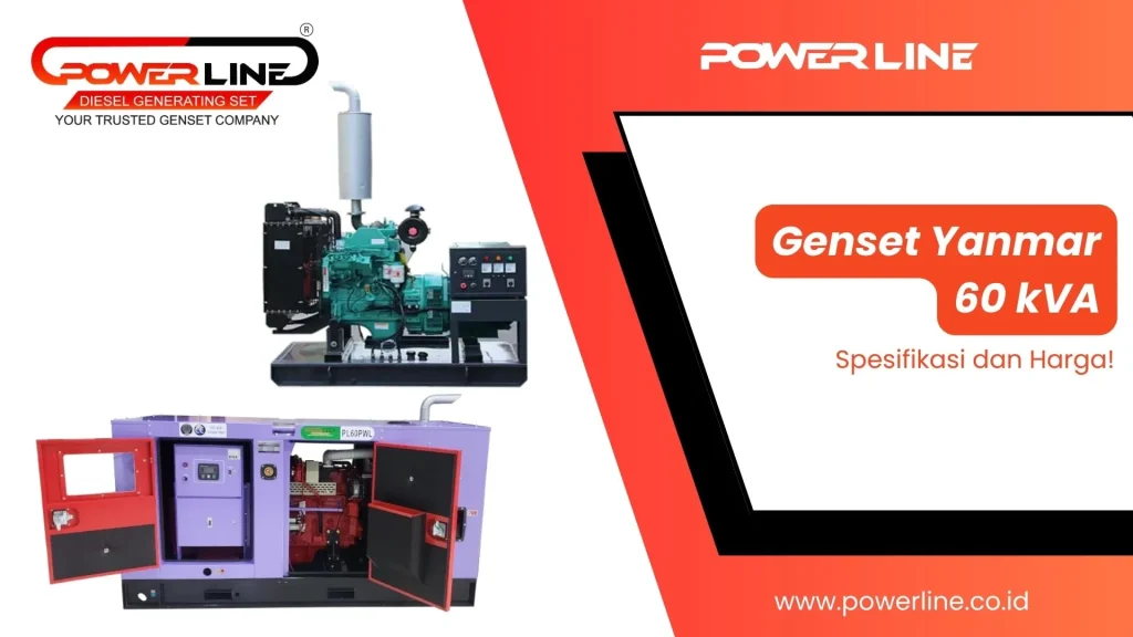 Genset Yanmar 60 kVA