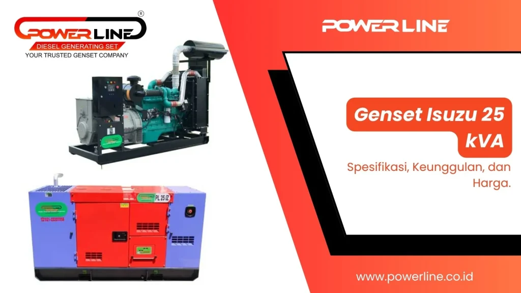 Genset Isuzu 25 kVA