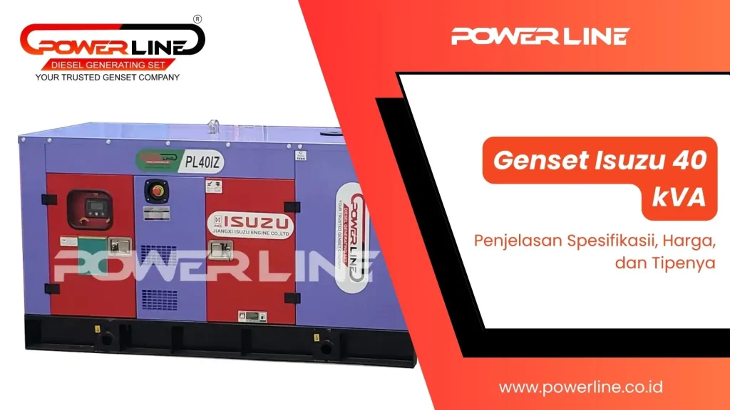 Genset Isuzu 40 kVA