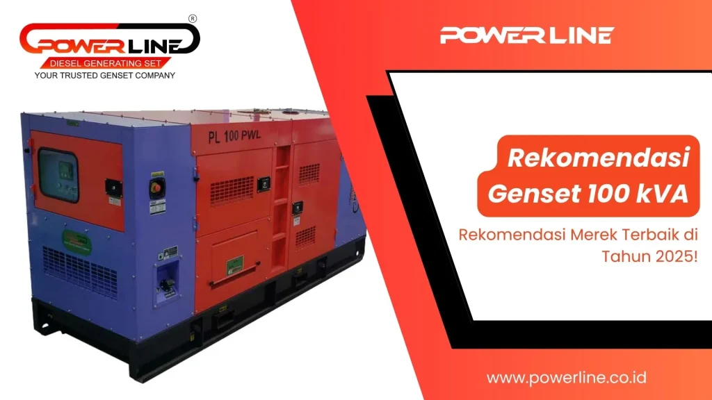 rekomendasi genset 100 kva 2025