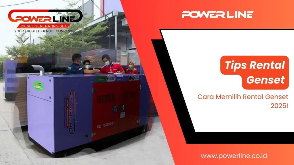 tips rental genset
