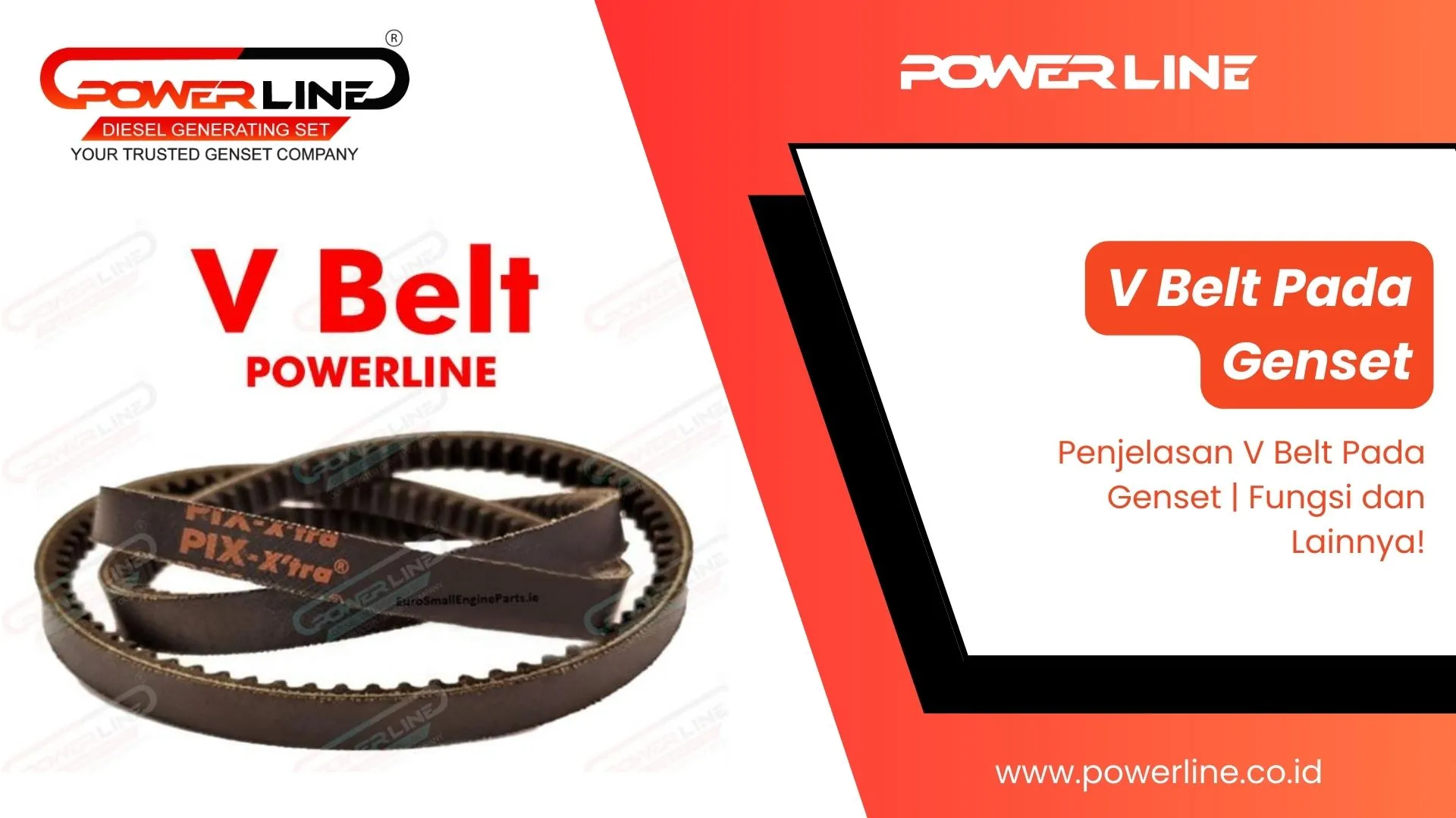 v belt genset