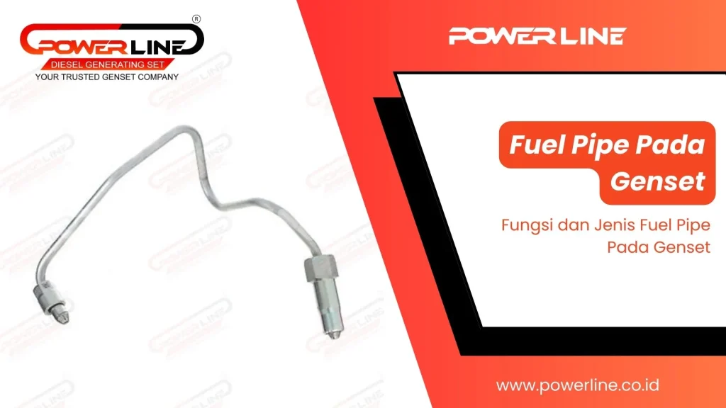 fuel pipe pada genset