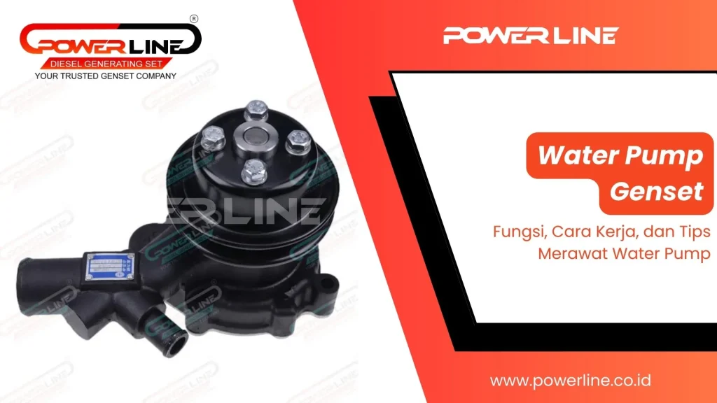 water pump genset
