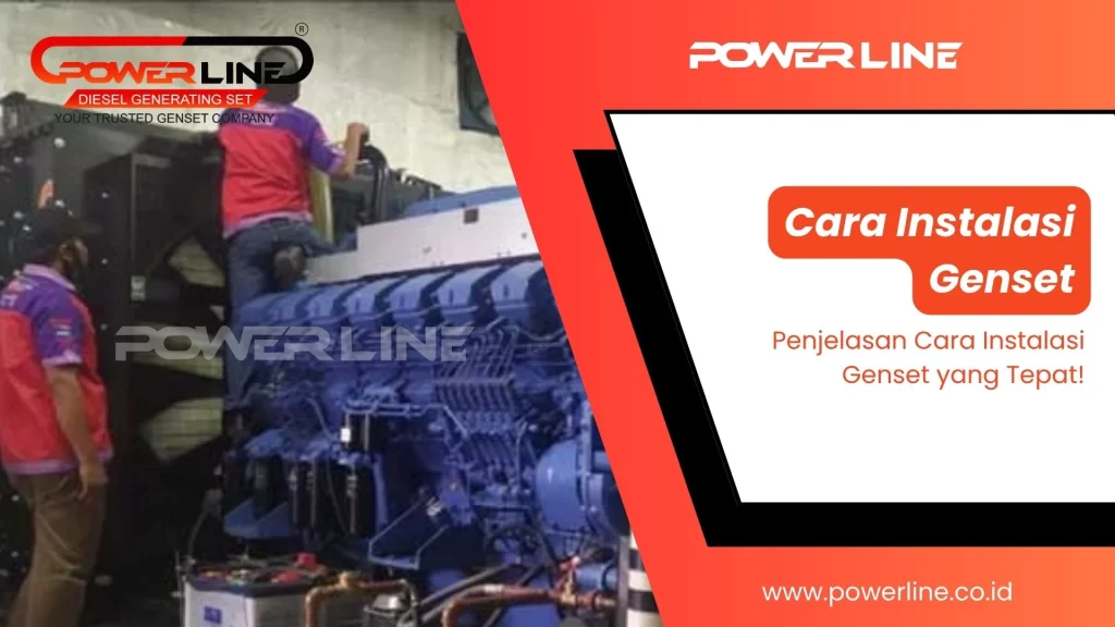 cara instalasi genset