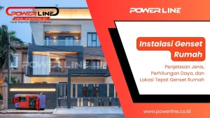 instalasi genset rumah