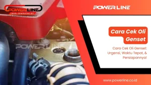 cara cek oli genset