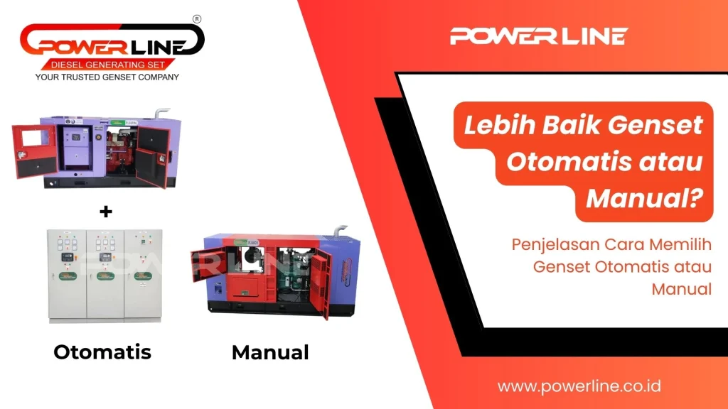 genset otomatis atau manual