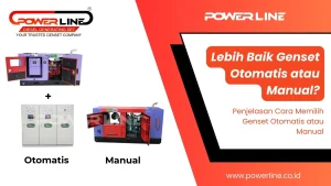 genset otomatis atau manual
