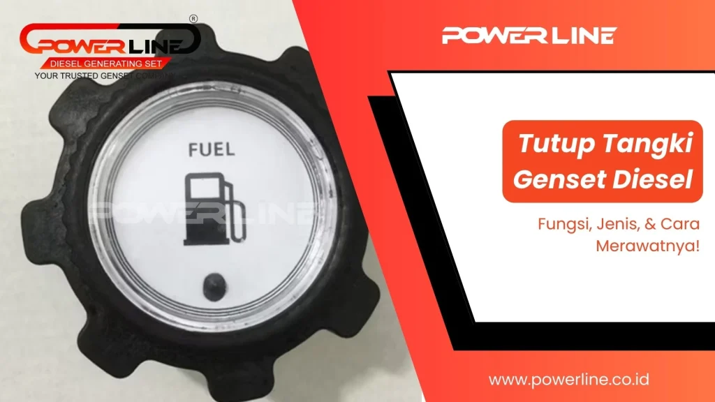 tutup tangki genset diesel