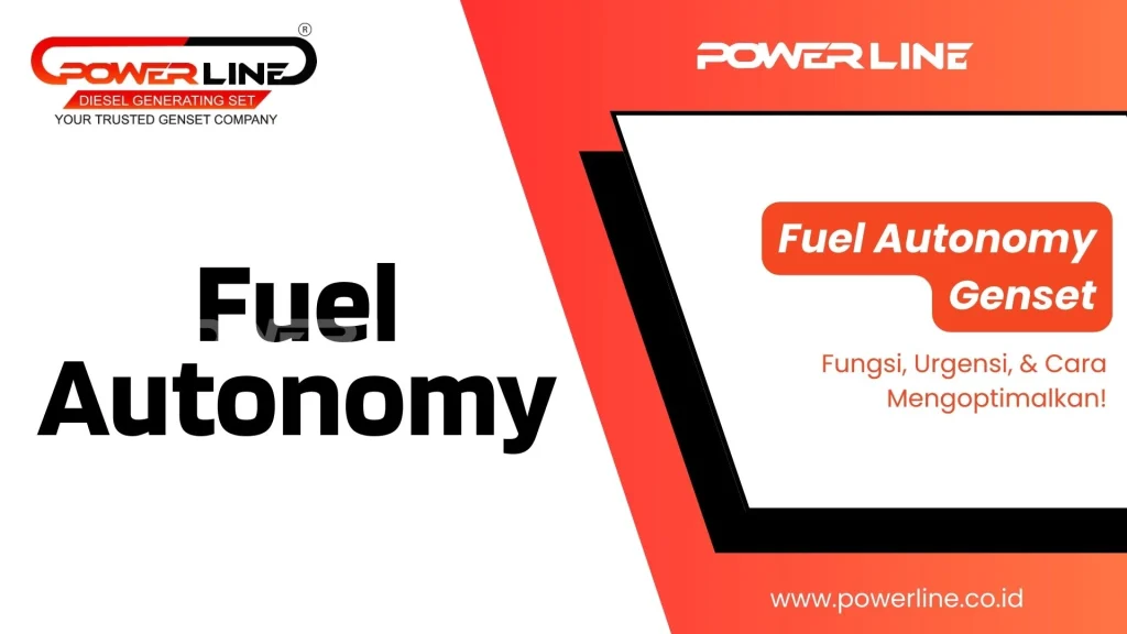 fuel autonomy pada genset