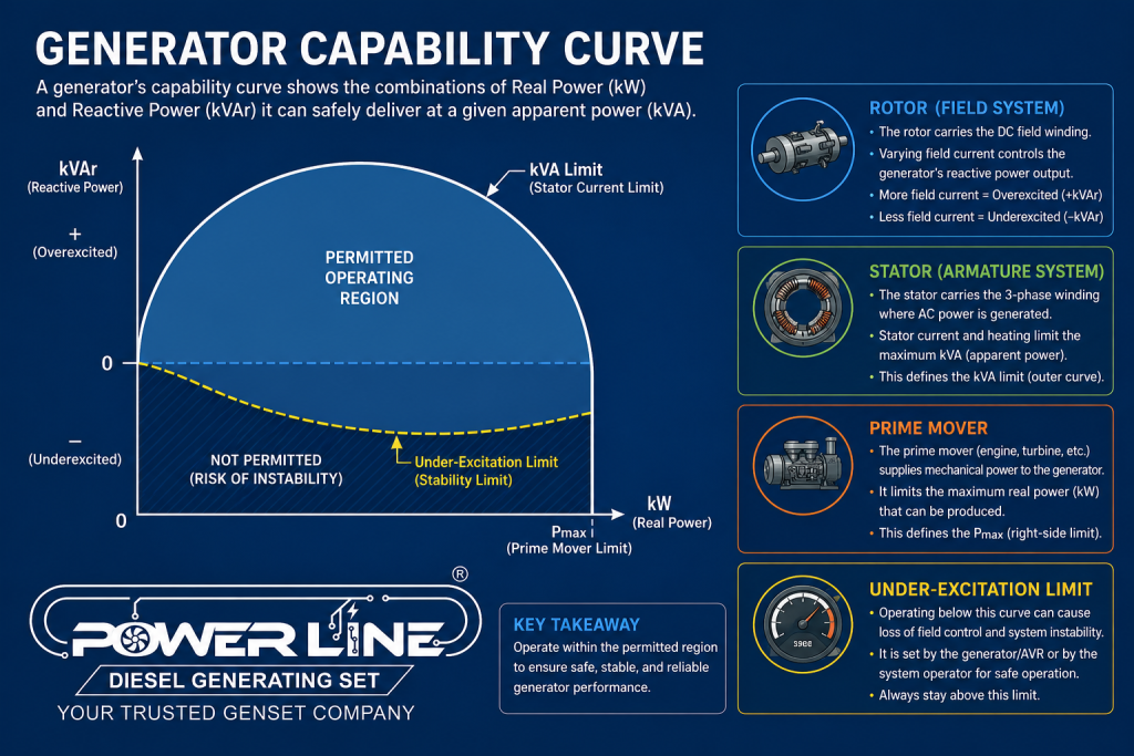 Grafik Generator Capability Curve