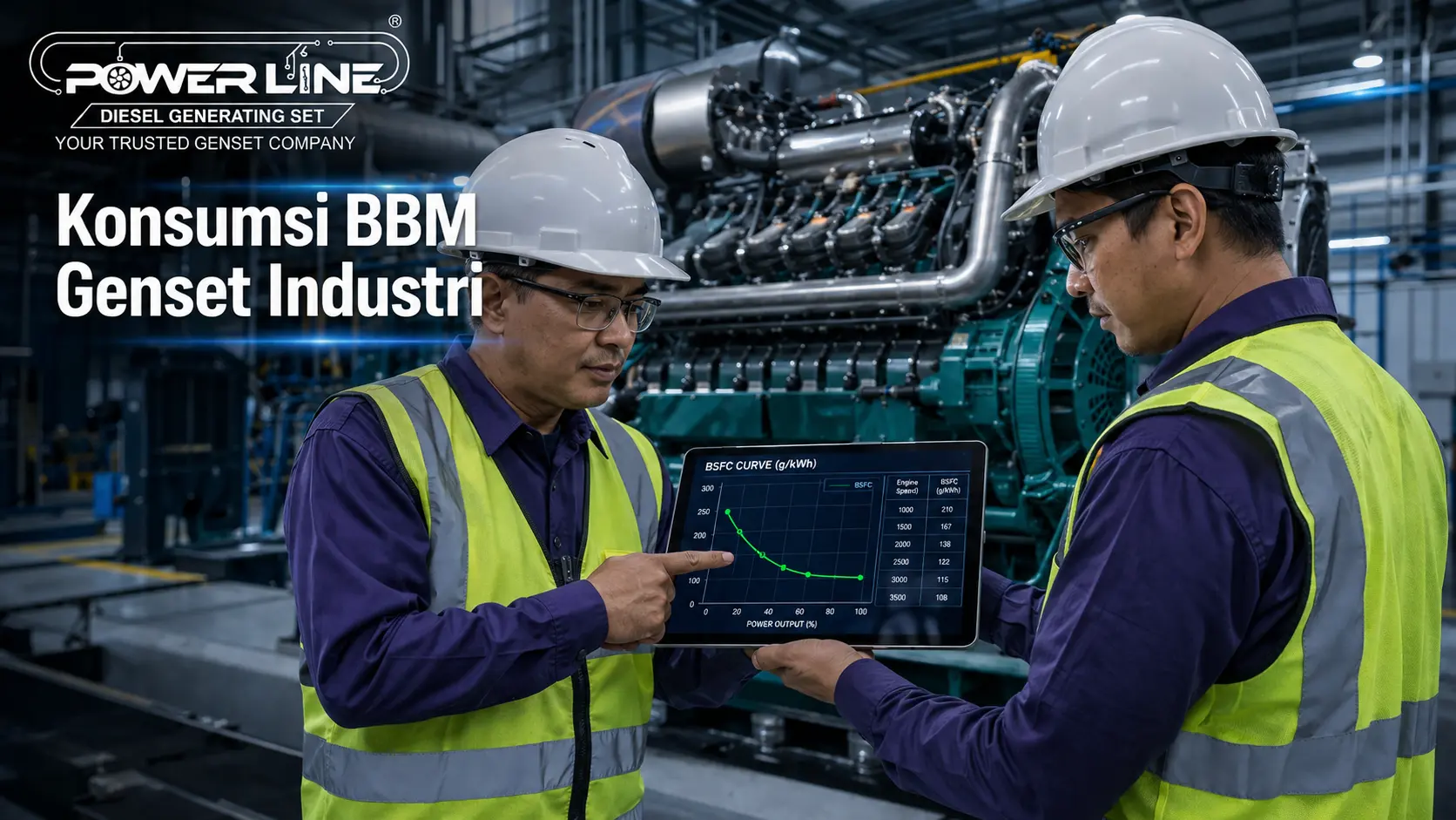 Konsumsi BBM Genset Industri