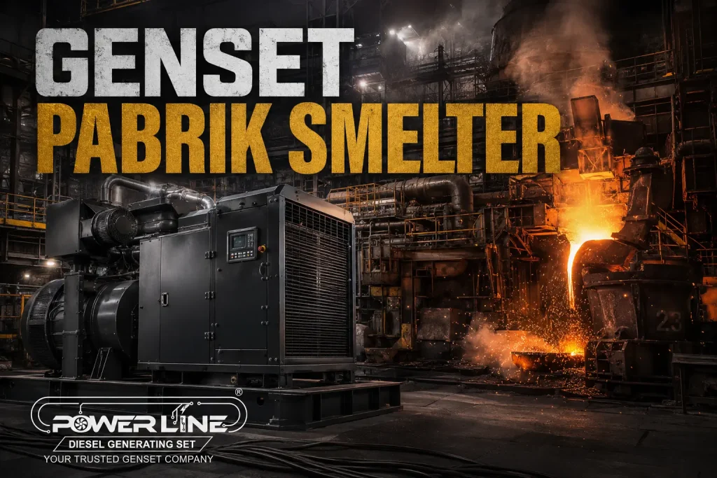 genset pabrik smelter