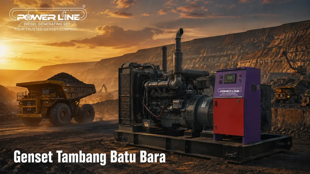 Genset Tambang Batu Bara