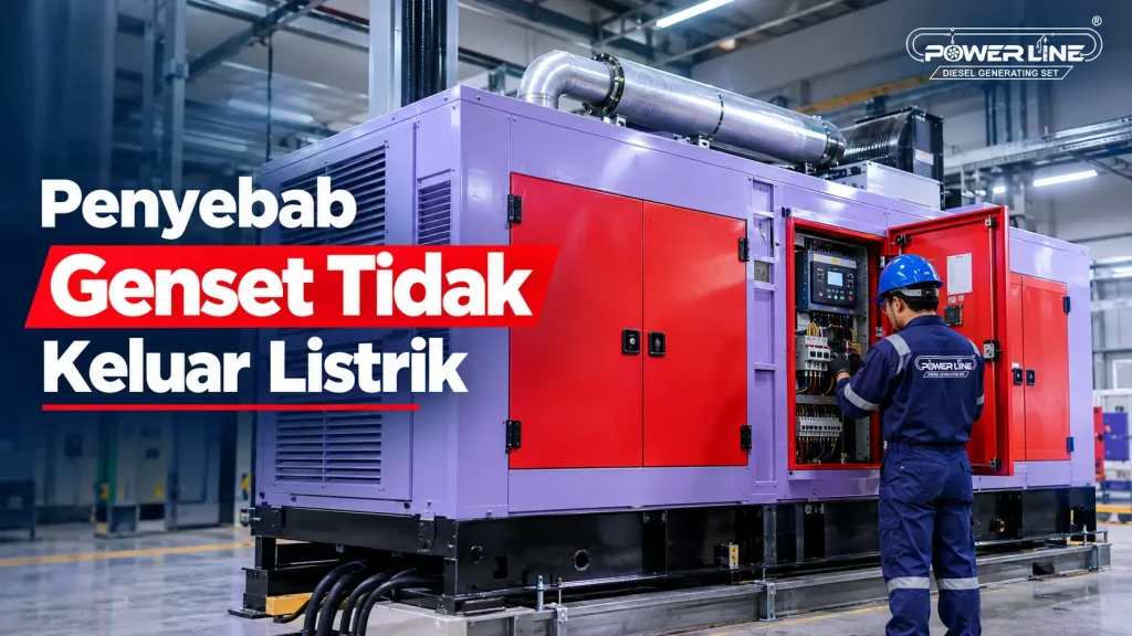 Penyebab genset tidak keluar listrik